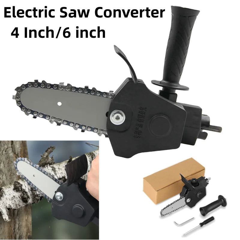 4/6-Inch Multifunction Household Mini Electric Drill To Electric Saw Converter Hand Construction Logging Garden Saw Converter